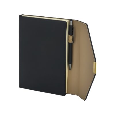 15 x 21 Termo Deri Defter - Siyah