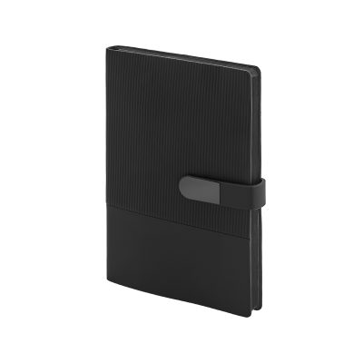 15 x 21 Yumuşak Kapaklı Termo Deri Defter - Siyah