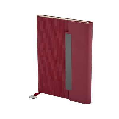 15 x 21 Termo Deri Defter - Kırmızı