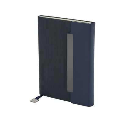 15 x 21 Termo Deri Defter - Lacivert