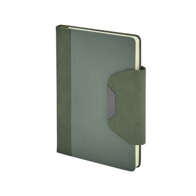 15 x 21 Termo Deri Defter - Yeşil