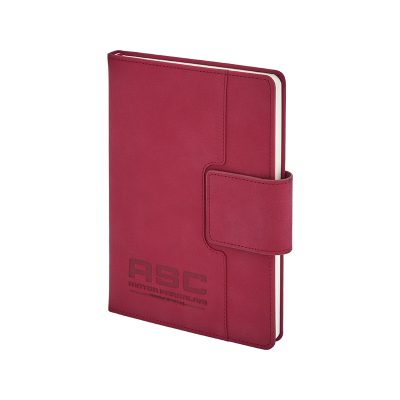 15 x 21 Termo Deri Defter - Kırmızı
