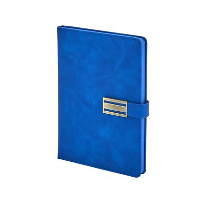 15 x 21 Termo Deri Defter - Mavi
