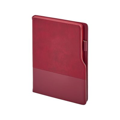 15 x 21 Termo Deri Defter - Kırmızı