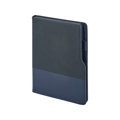 15 x 21 Termo Deri Defter - Lacivert