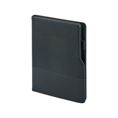 15 x 21 Termo Deri Defter - Siyah