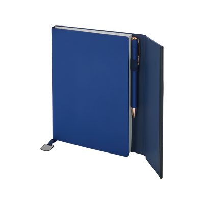 15 x 21 Termo Deri Defter - Lacivert