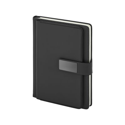 15 x 21 Termo Deri Defter - Siyah
