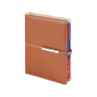 Termo Deri Hesap Makineli Tarihli Organizer - Taba