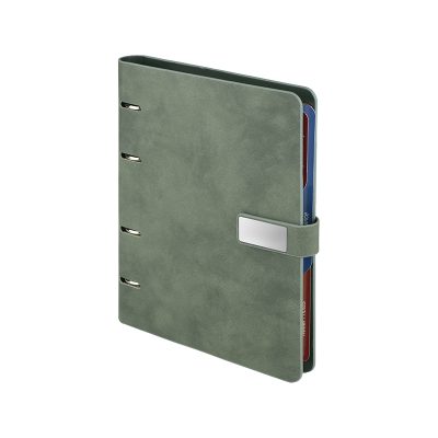 Termo Deri Tarihli Organizer (Ivory Kağıt) - Yeşil