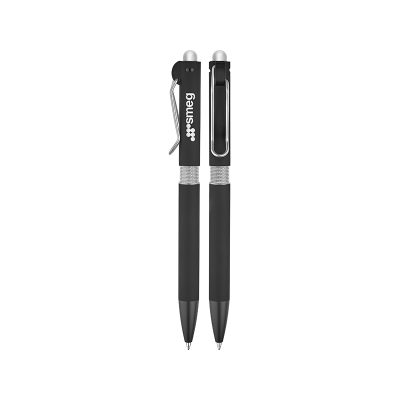 Metal Tükenmez Touchpen Kalem - Silver