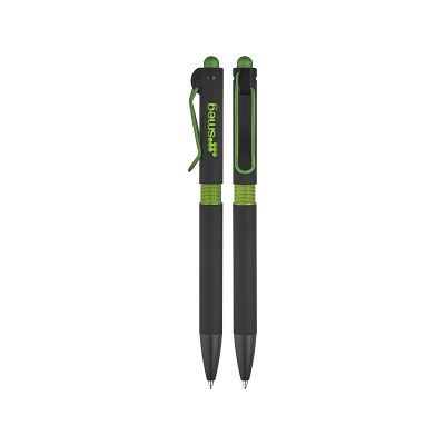 Metal Tükenmez Touchpen Kalem - Yeşil