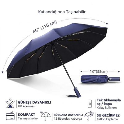 12 Telli Şemsiye