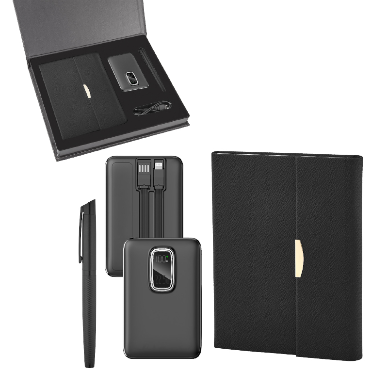 Promosyon Defter & Kalem & Powerbank Set