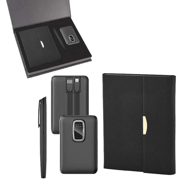 Promosyon Defter & Kalem & Powerbank Set