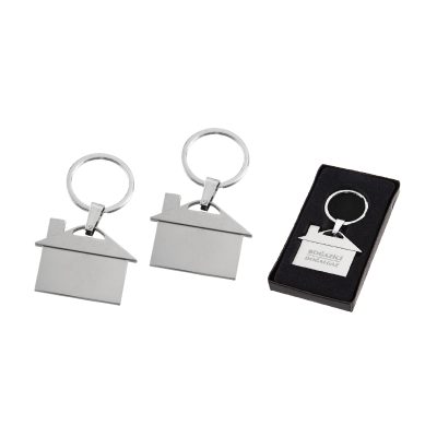 Promosyon Çift Taraflı Metal Anahtarlık