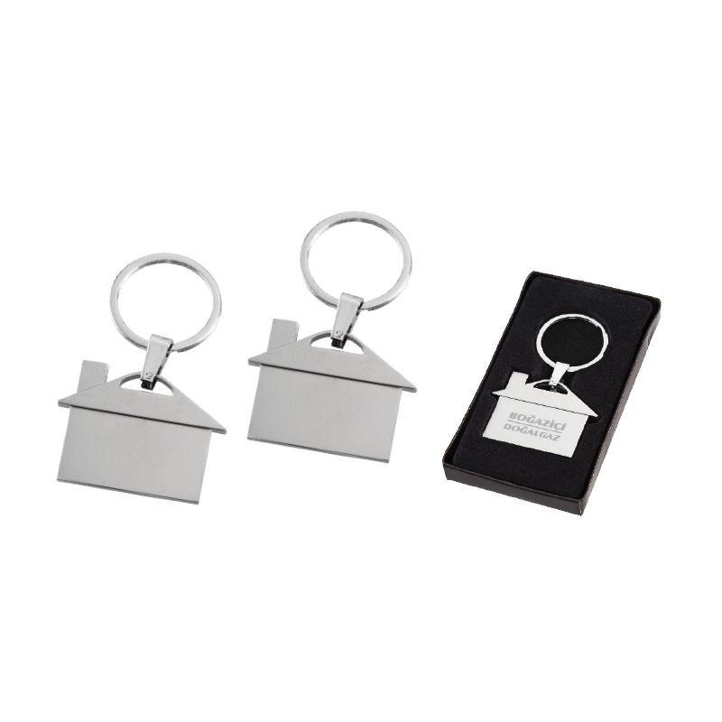 Çift Taraflı Metal Anahtarlık