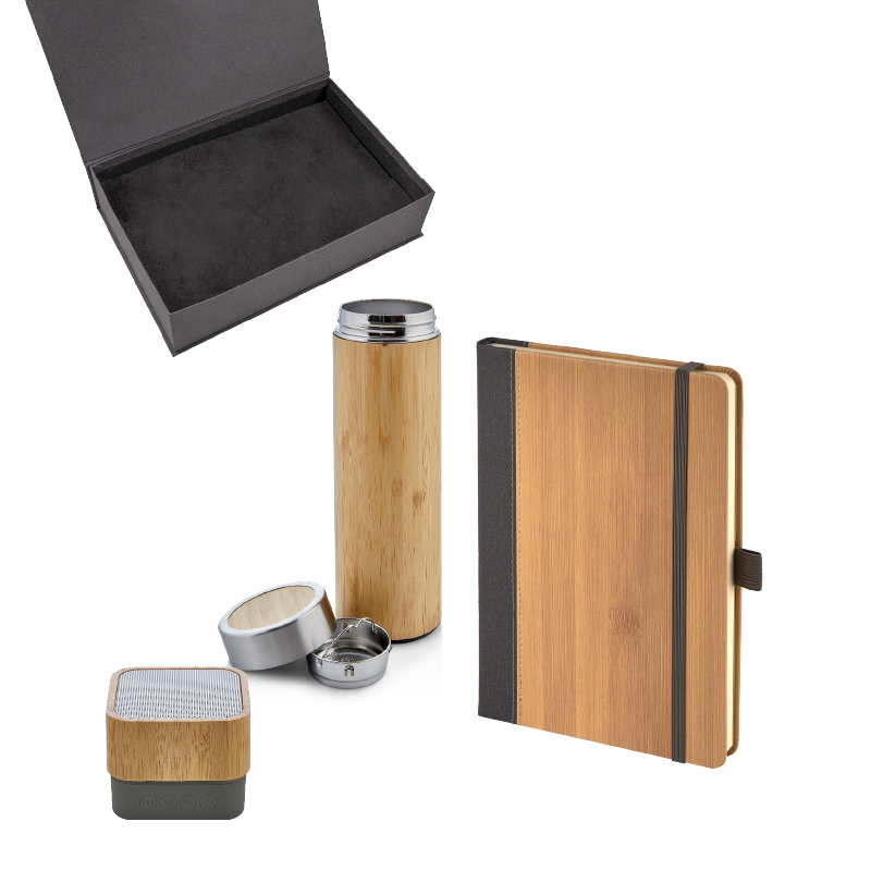 Defter & Hoparlör & Termos Set