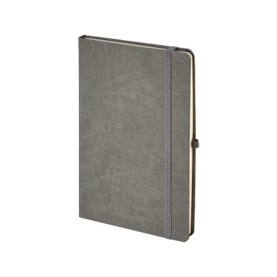 13 x 21 Termo Deri Defter (Holmen Kitap Kağıdı) - Gri