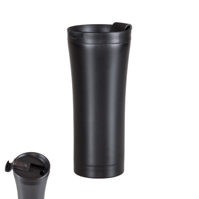 Çelik Termos / 400 ml - Siyah