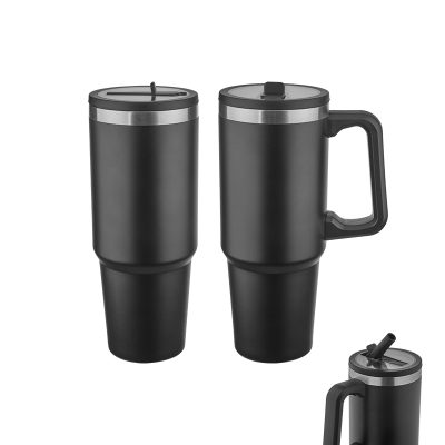 Çelik Termos / 900 ml - Siyah