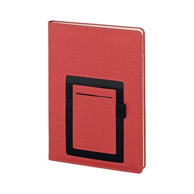 15 x 21 Termo Deri Defter (Holmen Kitap Kağıdı) - Kırmızı