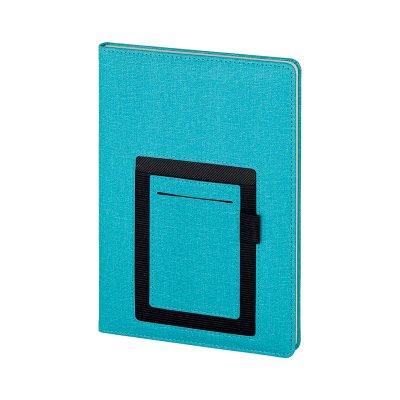 15 x 21 Termo Deri Defter (Holmen Kitap Kağıdı) - Turkuaz