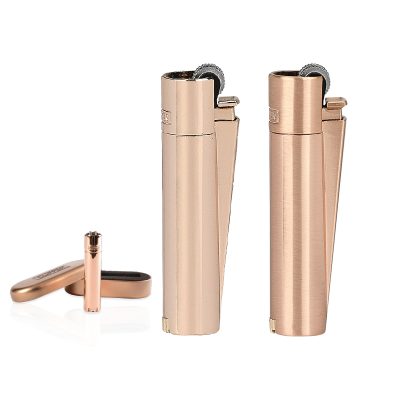 Clipper Metal Siboplu Çakmak - Rose gold