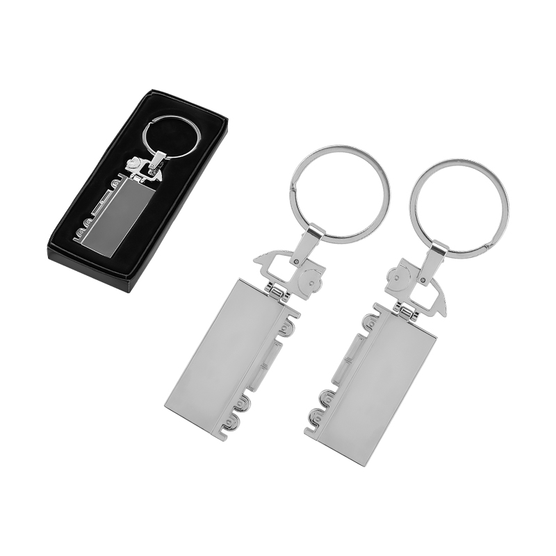 Promosyon Çift Taraflı Metal Tır Anahtarlık