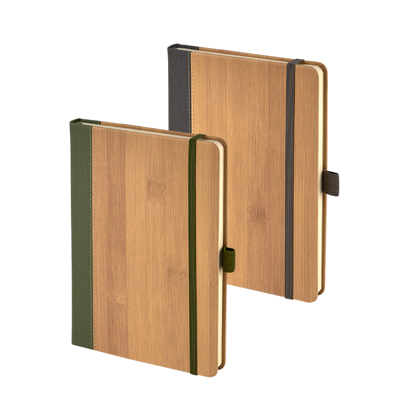 15 x 21 Termo Deri Bambu Defter