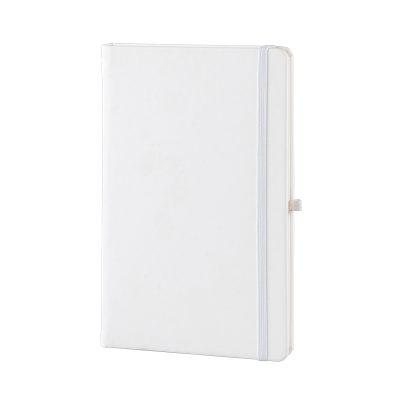 13 x 21 Termo Deri Defter (Ivory Kağıt) - Beyaz