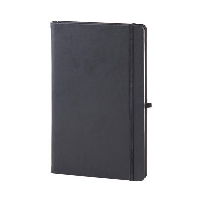 13 x 21 Termo Deri Defter (Ivory Kağıt) - Siyah