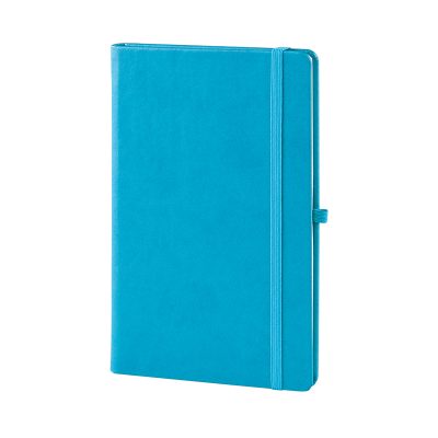 13 x 21 Termo Deri Defter (Ivory Kağıt) - Turkuaz