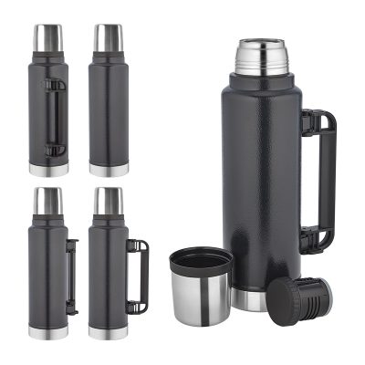 Çelik Termos / 1450 ml - Siyah