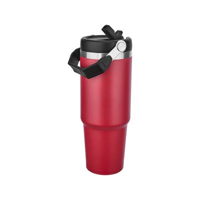Çelik Termos / 900 ml - Kırmızı