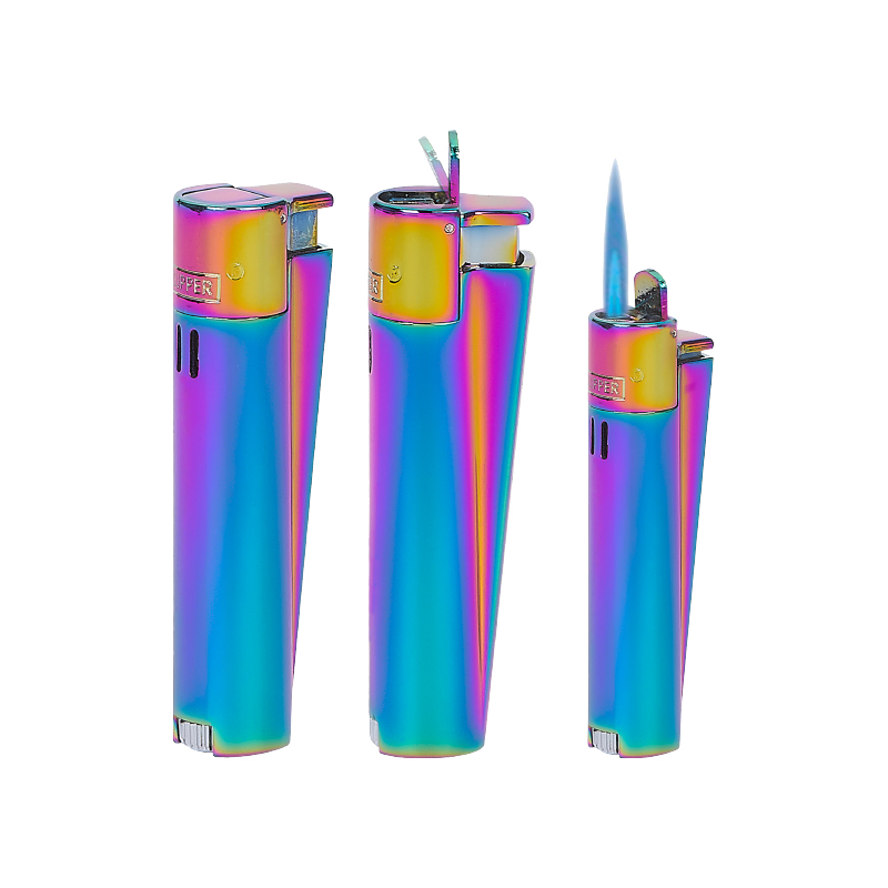 Promosyon Clipper Metal Turbo Si̇boplu Çakmak