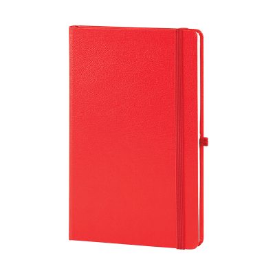 13 x 21 Cilt Bezi Defter (Ivory Kağıt) - Kırmızı-112-yaprak