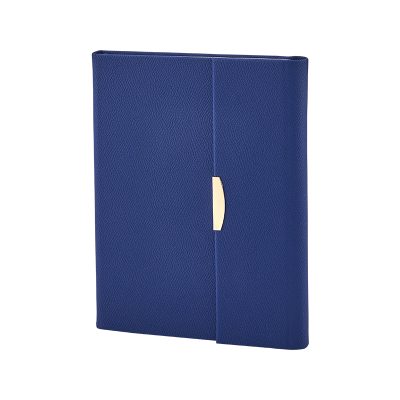 15 x 21 Termo Deri Defter - Mavi