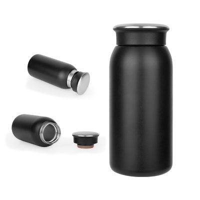 Çelik Termos / 350 ml - Siyah