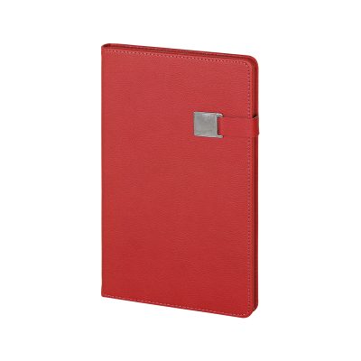 15 x 21 Termo Deri Defter - Kırmızı