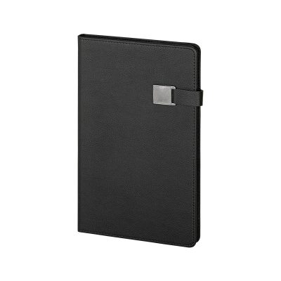 15 x 21 Termo Deri Defter - Siyah