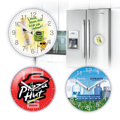 Promosyon Magnetli Buzdolabı Saati