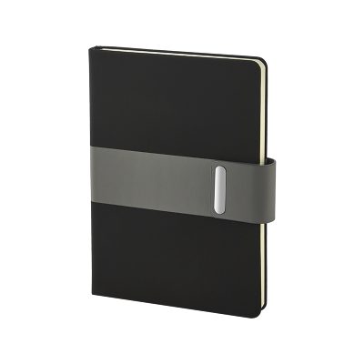 15 x 21 Termo Deri Defter - Siyah