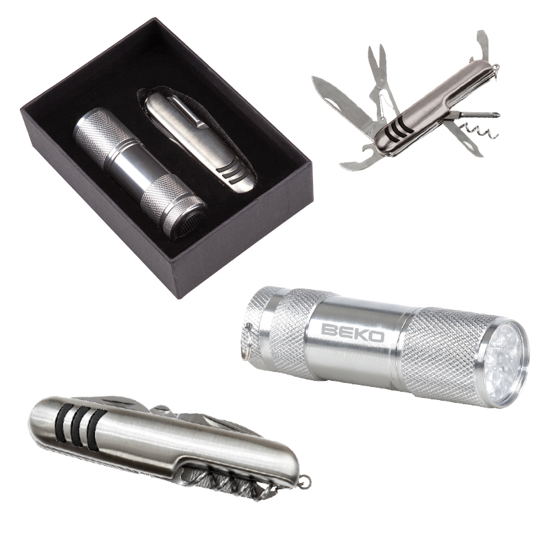 7 Fonksiyonlu Çakı - Led Elfenerli Set