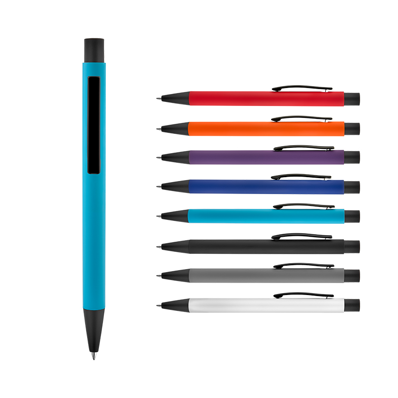 Metal Tükenmez Rubber Gövde Kalem