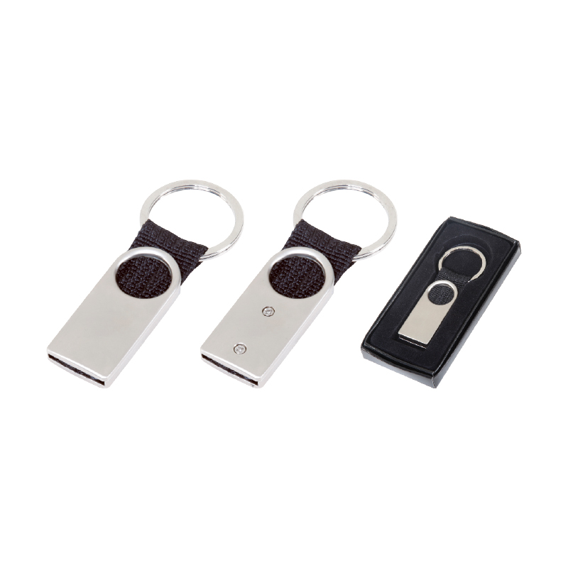 Promosyon Tek Taraflı Metal Suni̇ Deri̇ Anahtarlık