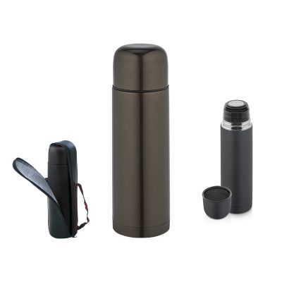 Çelik Termos / 500 ml - Parlak füme