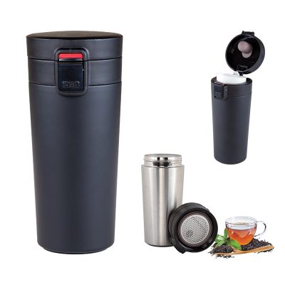 Çelik Termos / 350 ml - Siyah