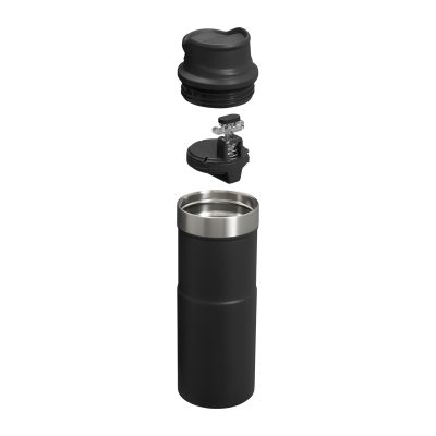 Çelik Termos / 400 ml - Siyah
