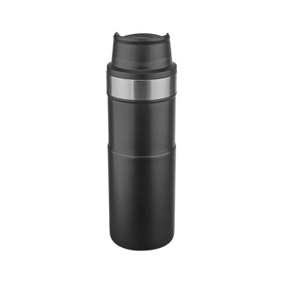 Çelik Termos / 400 ml - Siyah